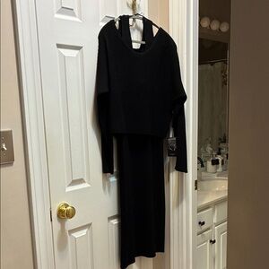 Cyrus Black Knit Garment